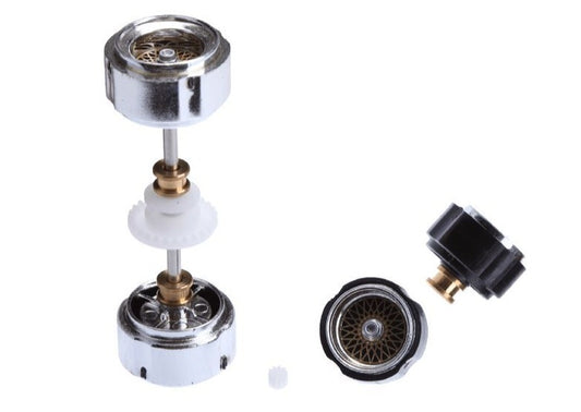 Carrera 89949 EVO/D132 Vorder- und Hinterachse Ford Capri Zakspeed Turbo