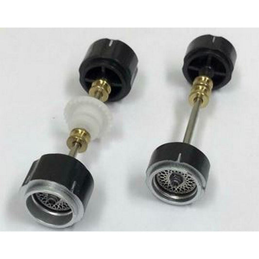 Carrera 91043 EVO/D132 Vorder- und Hinterachse BMW 3.5 CSL #30896, 30897