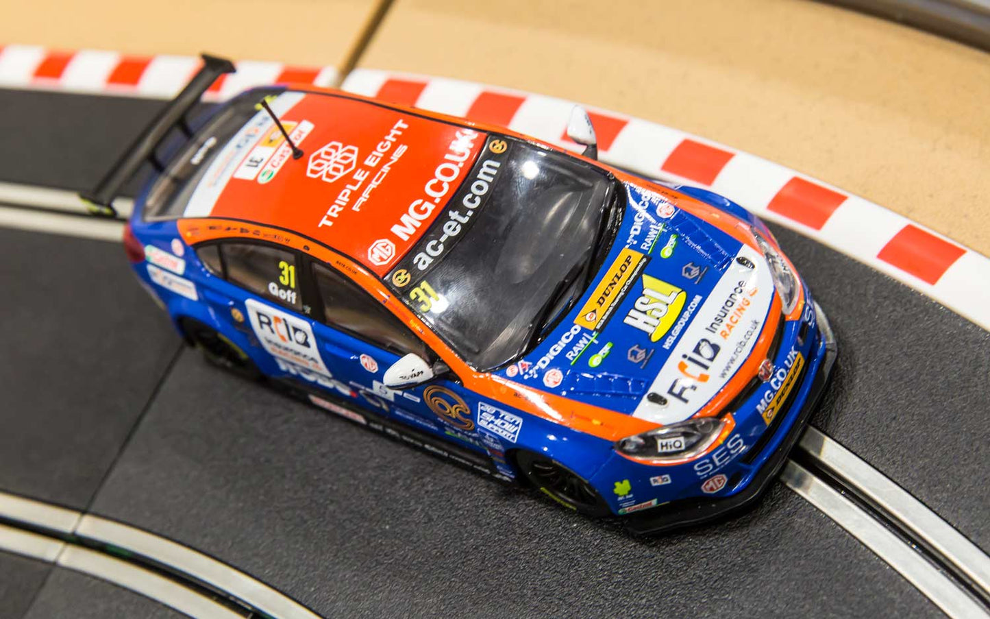Scalextric C3736 BTCC MG6 - Jack Goff, Brands Hatch 2015