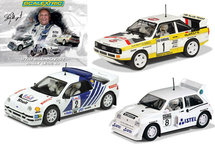 Scalextric C3372a Stig Blomqvist Rally Legend - Limited