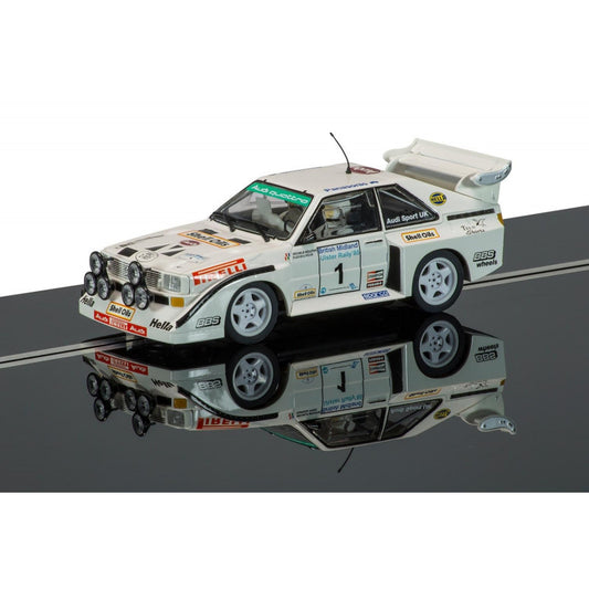 Scalextric C3487 Audi Sport Quattro S1, Ulster Rally 1985 #1