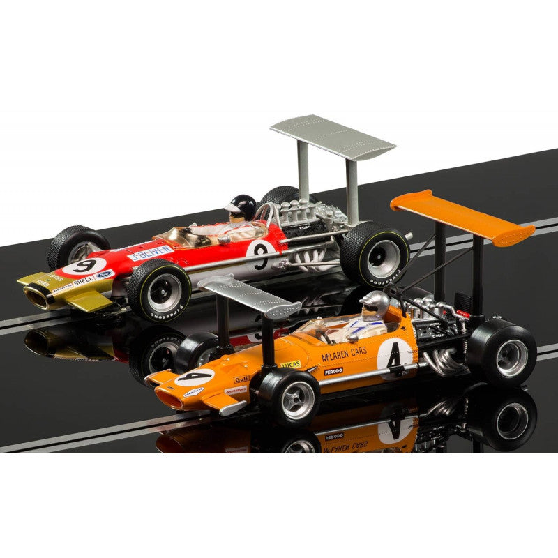 Scalextric C3544a Legends McLaren M7C vs Team Lotus Type 49B - Limited