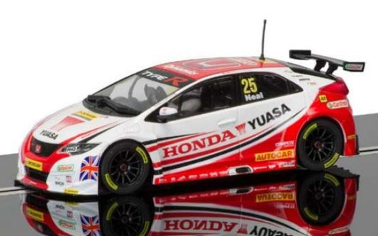 Scalextric C3734 BTCC Honda Civic Type R - Matt Neal, Donington Park 2015