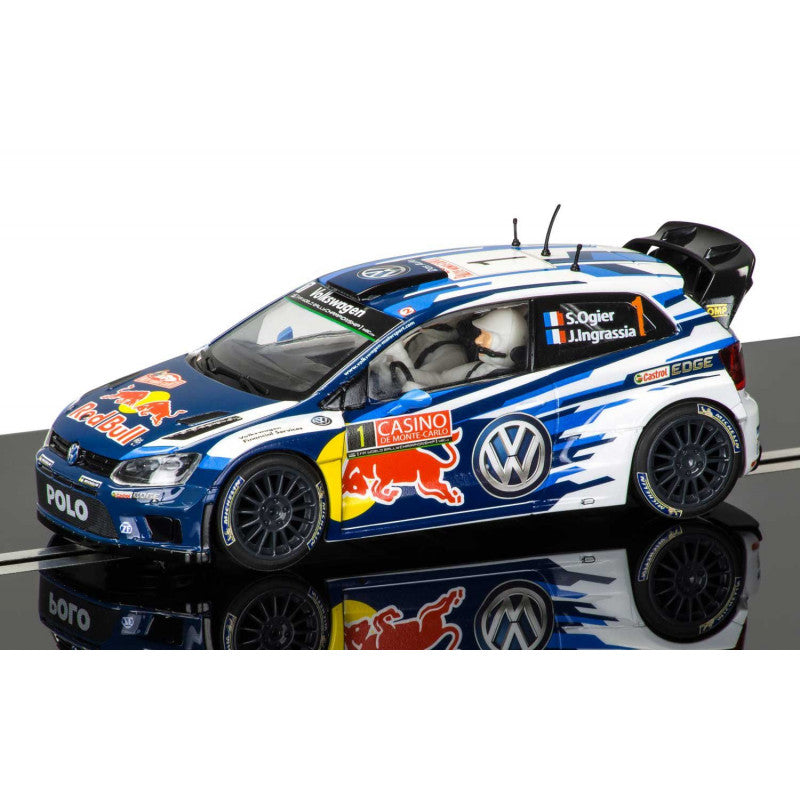 Scalextric C3744 Volkswagen Polo WRC - Rallye Monte Carlo 2015