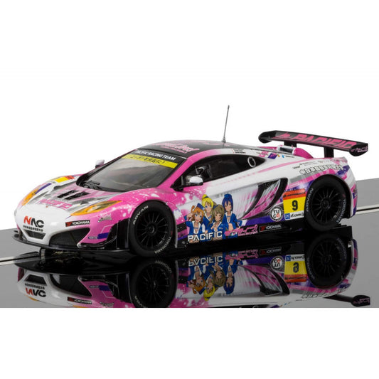 Scalextric C3849 McLaren 12C GT3, Pacific Racing (Anime) #9