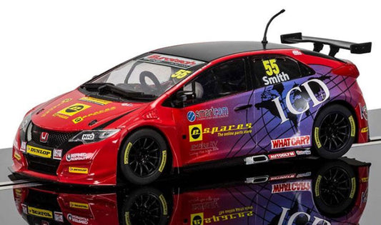 Scalextric C3860 BTCC Honda Civic Type R, Jeff Smith