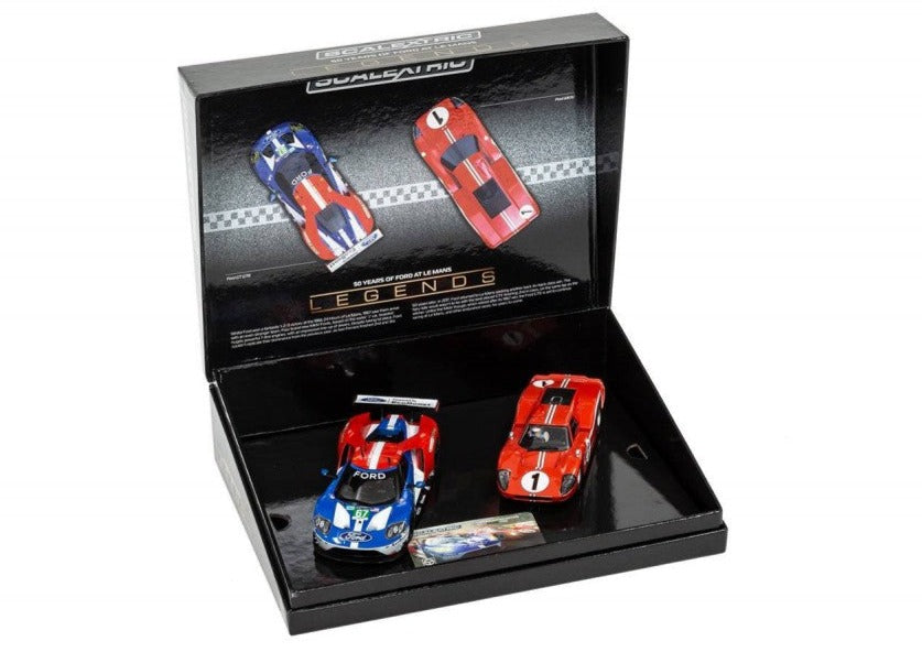 Scalextric C3893a Legends Le Mans 1967 – 50 Years of Ford Twin Pack - Limited