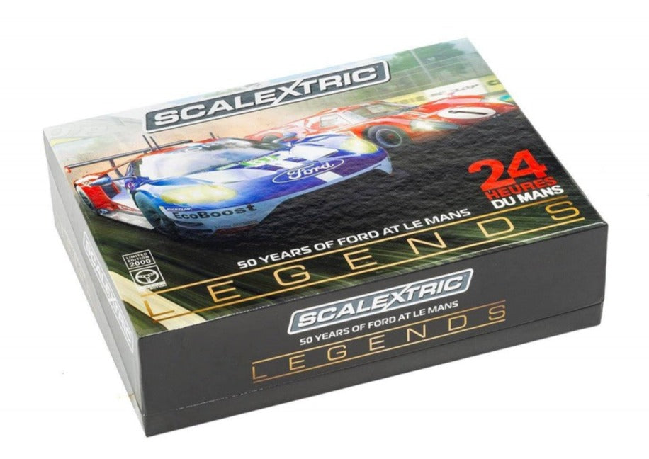 Scalextric C3893a Legends Le Mans 1967 – 50 Years of Ford Twin Pack - Limited