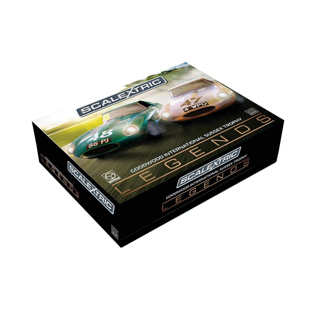 Scalextric C3898a Legends Goodwood International Sussex Trophy Twin Pack - Limited Edition