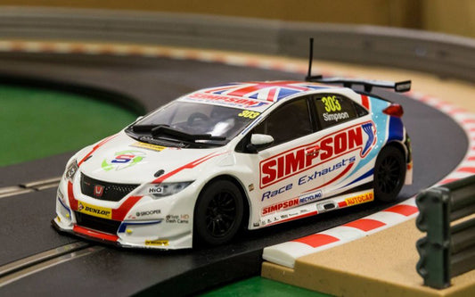 Scalextric C3915 Honda Civic Type R NGTC BTCC 17 #303