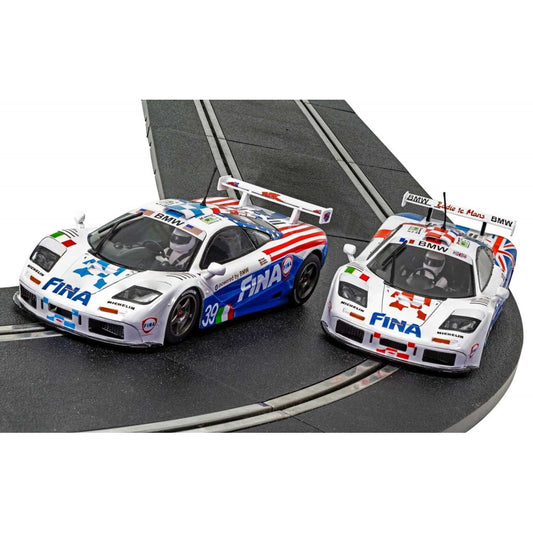 Scalextric C4012a Legends McLaren F1 GTR – LeMans 1996 Twin Pack - Limited Edition