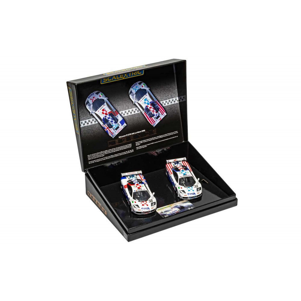 Scalextric C4012a Legends McLaren F1 GTR – LeMans 1996 Twin Pack - Limited Edition