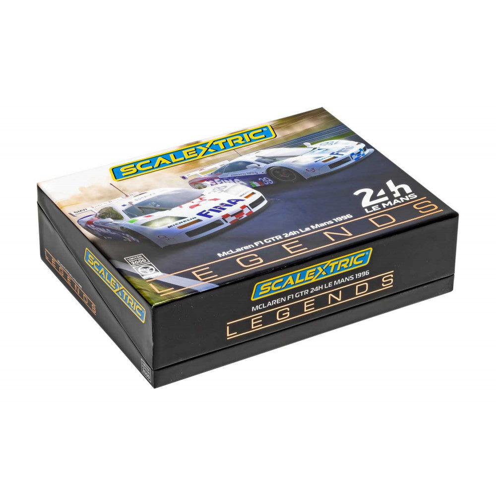 Scalextric C4012a Legends McLaren F1 GTR – LeMans 1996 Twin Pack - Limited Edition
