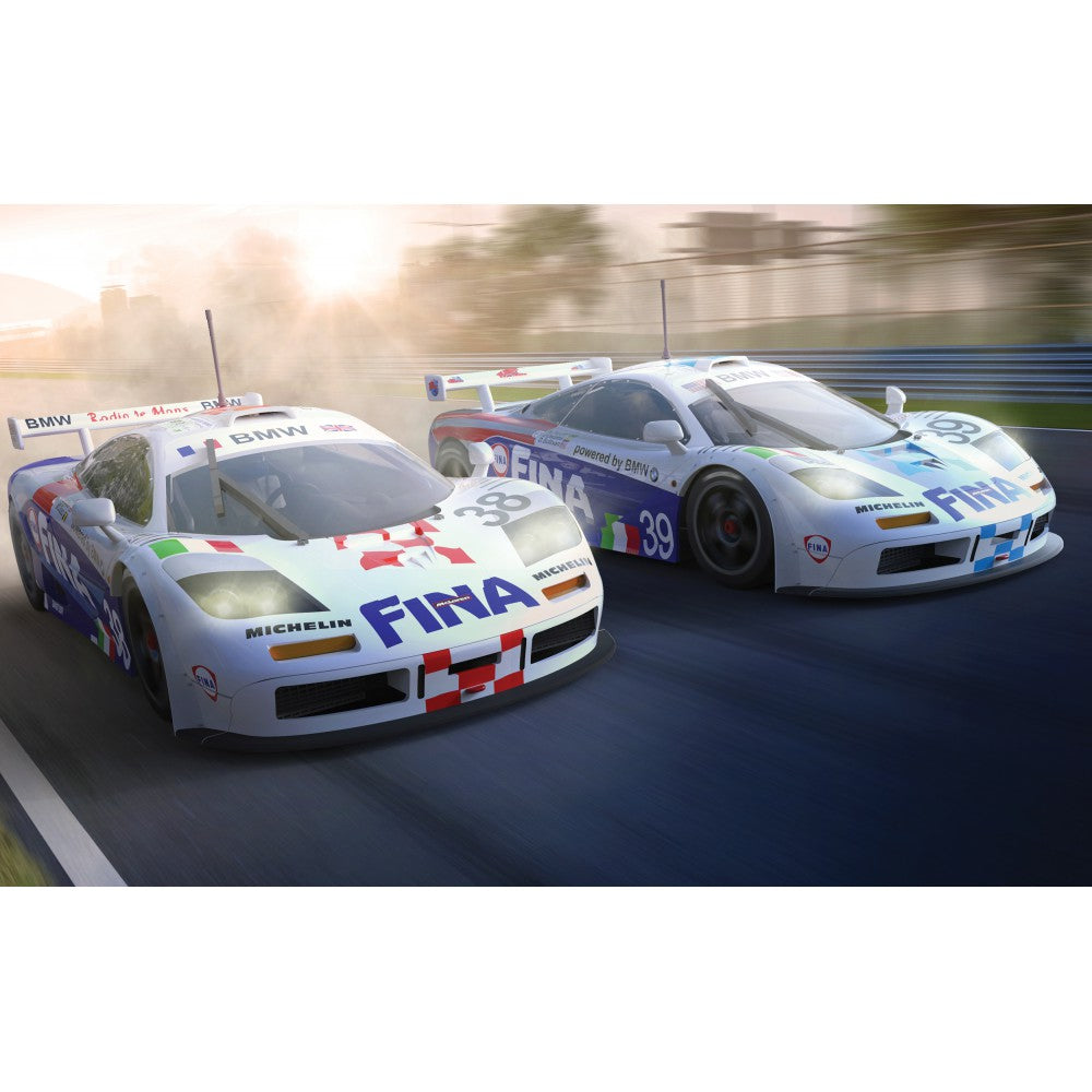 Scalextric C4012a Legends McLaren F1 GTR – LeMans 1996 Twin Pack - Limited Edition