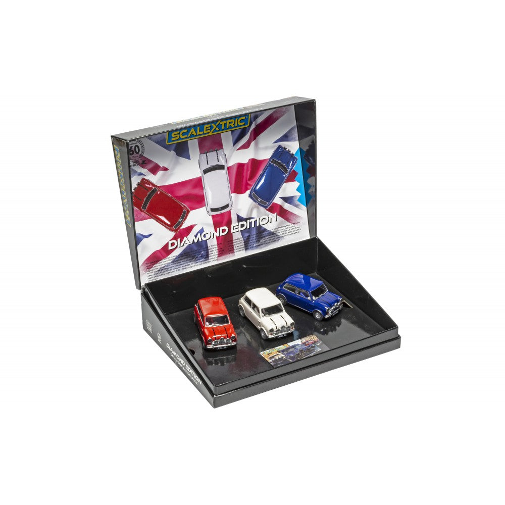 Scalextric C4030a Mini Diamond Edition - Commemorative Triple Pack - Limited Edition