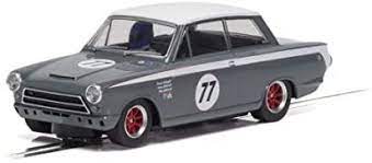 Scalextric C4177 Ford Lotus Cortina - JRT - Howard Donald/Andrew Jordan No.77