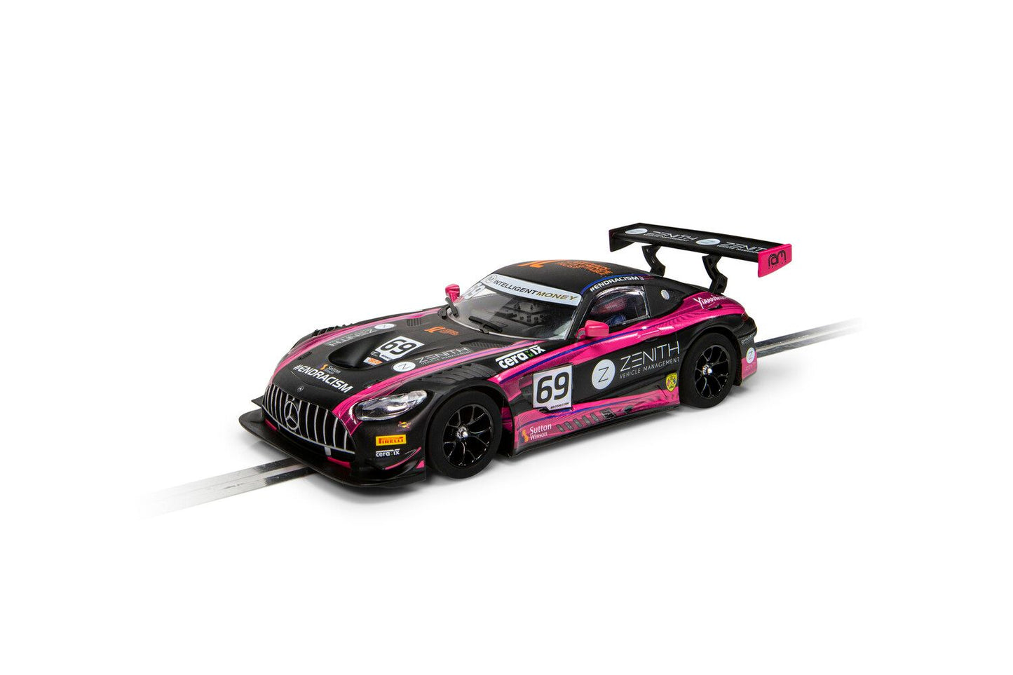 Scalextric C4242 Mercedes AMG GT3 - British GT 2020 - De Haan & KuJala
