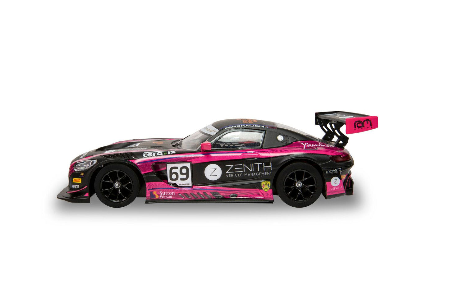 Scalextric C4242 Mercedes AMG GT3 - British GT 2020 - De Haan & KuJala
