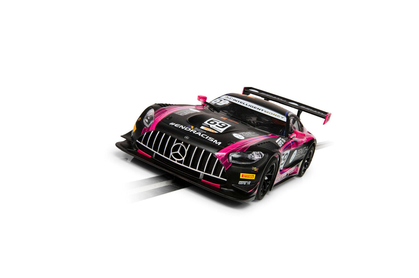 Scalextric C4242 Mercedes AMG GT3 - British GT 2020 - De Haan & KuJala