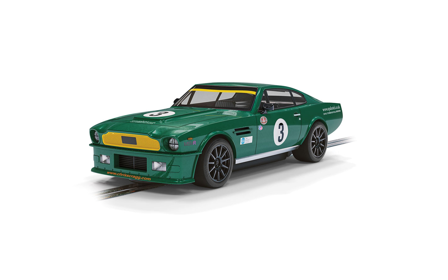 Scalextric C4256 Aston Martin V8 - Chris Scragg Racing - UK Web Exclusive