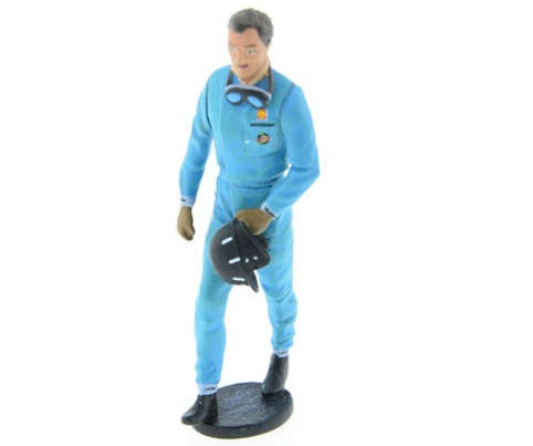 LMM LMF/FLM132060M Fahrerfigur "Graham Hill" gehend mit Helm in der Hand