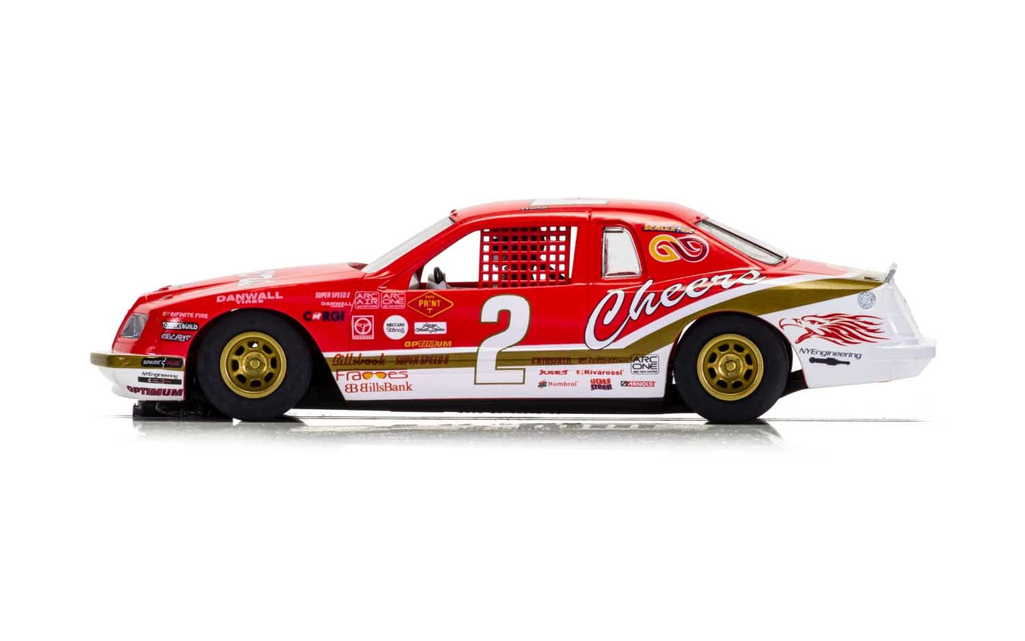 Scalextric C4067 Ford Thunderbird - Red & White