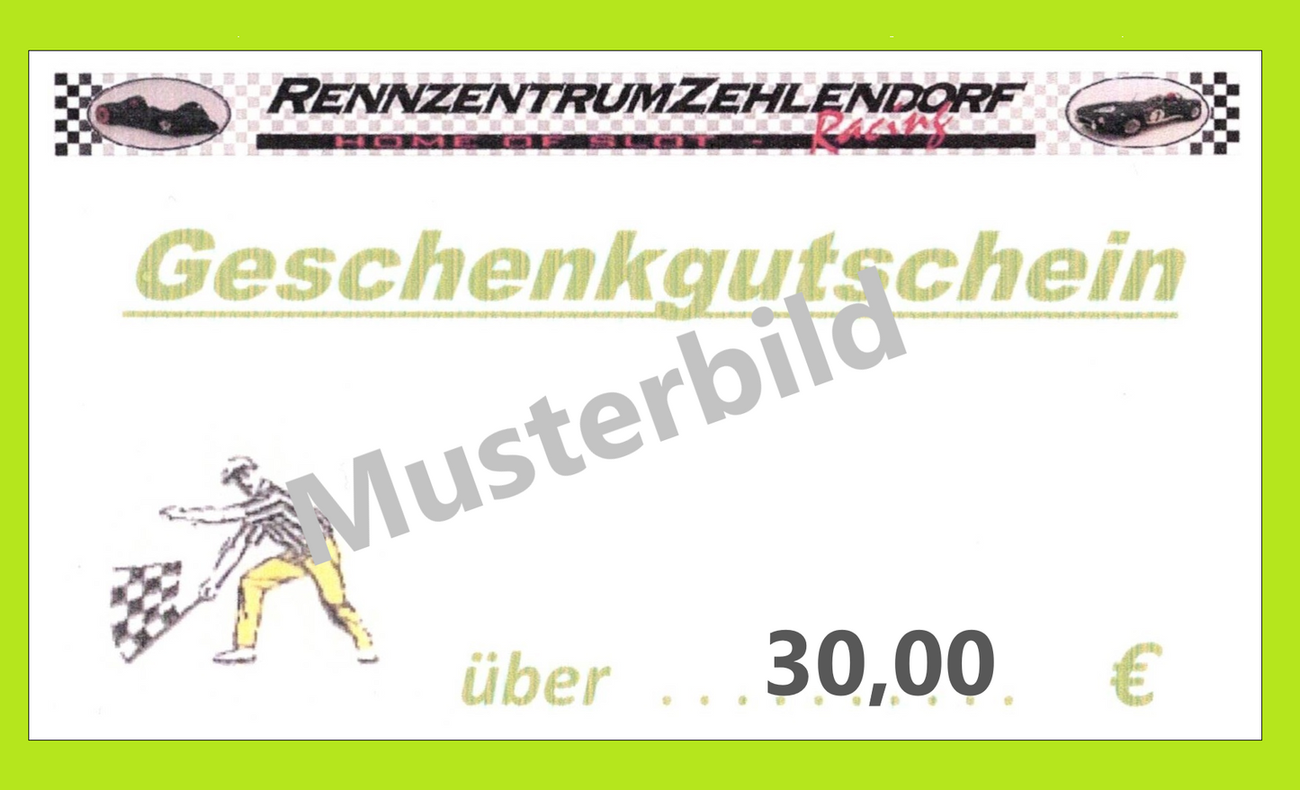 Gutschein RZZ für das Ladengeschäft 30,00€