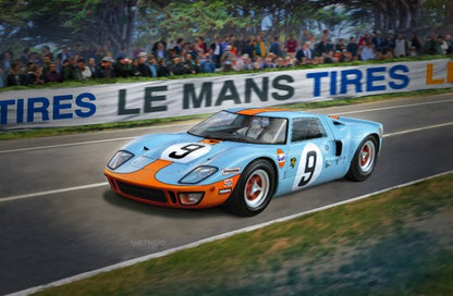 Ford GT 40 Le Mans 1968 (07696)