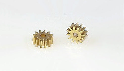 Motorritzel 12Z M50 Racing f. Motorwelle 2mm Messing (2 Stk.) (SG8515)