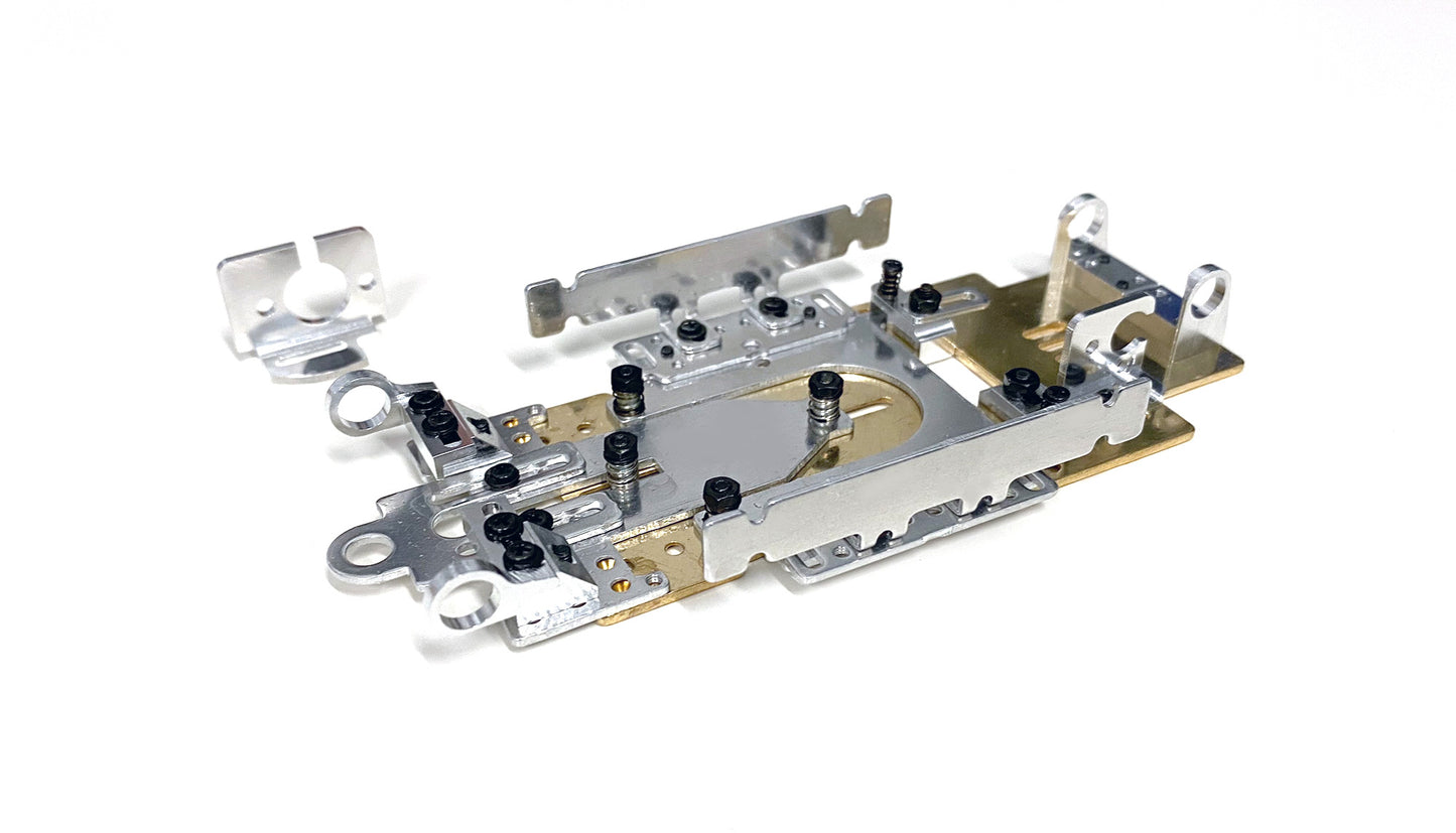 (PF1700KS-96) Fahrwerk Super24 Sport SW short Wheelbase m.Bodenplatte 96,5mm f.13D u.18D Motoren