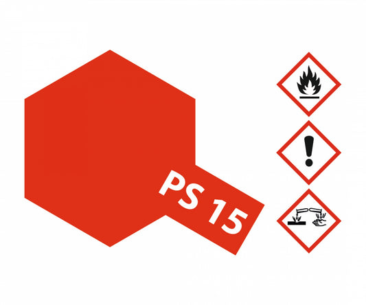 86015 PS-15 Metallic Rot Polycarbonat 100ml