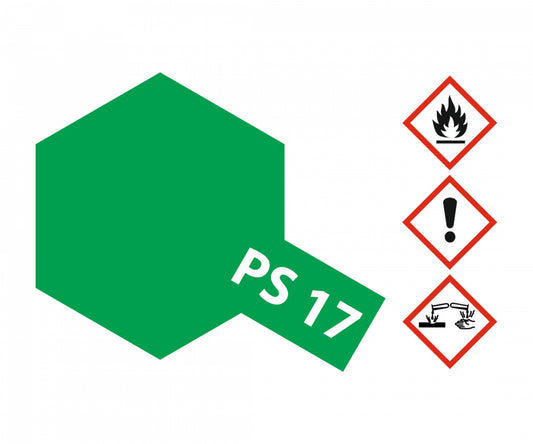 86017 PS-17 Metallic Grün Polycarbonat 100ml