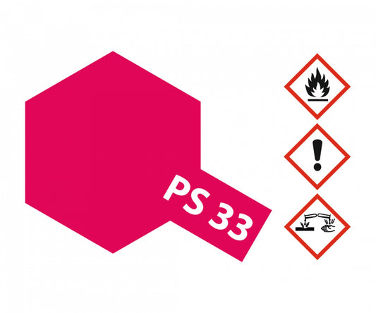 86033 PS-33 Kirschrot Polycarbonat 100ml