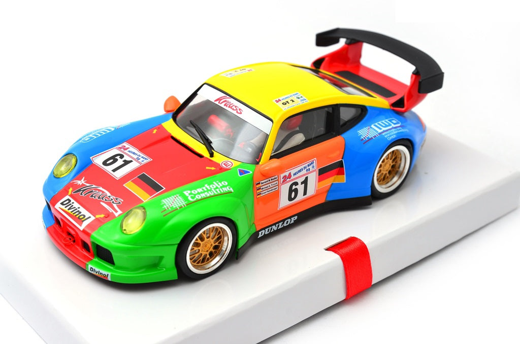 RevoSLot RS0018 Porsche 911 GT2 24H Le Mans 1998 Krauss Race Sports International #61