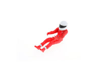 Lade das Bild in den Galerie-Viewer, S007CK Fahrerfigur sitzend &quot;rot&quot; (Maßstab 1/24)
