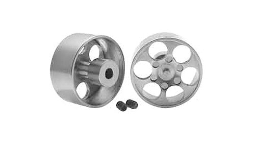 (SC4000) Felgen Ø21,5x10mm Corse Aluminium gelocht m.Flachhump f.Ø3mm
