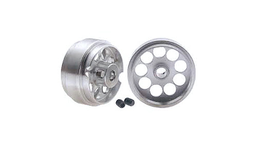 (SC4029) Felgen Ø18x10,2mm Aluminium gelocht m.Außenhump f.Ø3mm