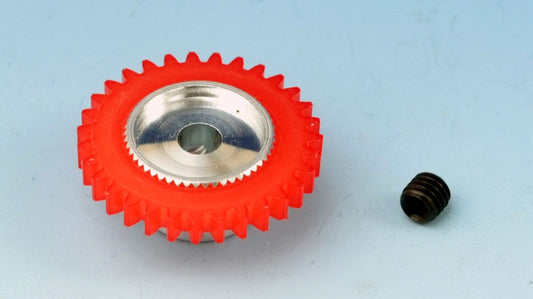 SG854231 Spurzahnrad Racing NC 31 Zähne M50 für Ø3mm Achse m. Schraube (rot)