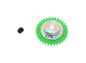 SG854232 Spurzahnrad Racing NC 32Z M50 Ø3mm Kunststoff/Alunabe m.Schraube
