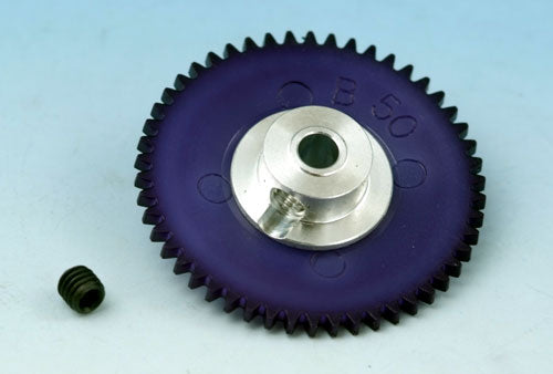 SG8551 Spurzahnrad Racing 50 Zähne M50 für Ø3mm Achse m. Schraube (dunkelblau)