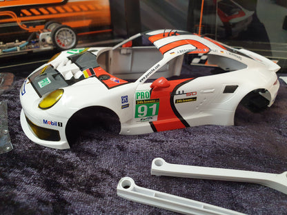 Scaleauto SC7090R Porsche 991 RSR Le Mans 2015 #91 m. GT3 Fahrwerk