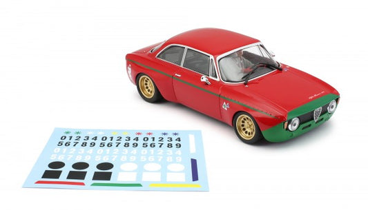 BRM142G Alfa Romeo Giulia red/green Edition m.Beklebungssatz (Versandkostenfrei!)