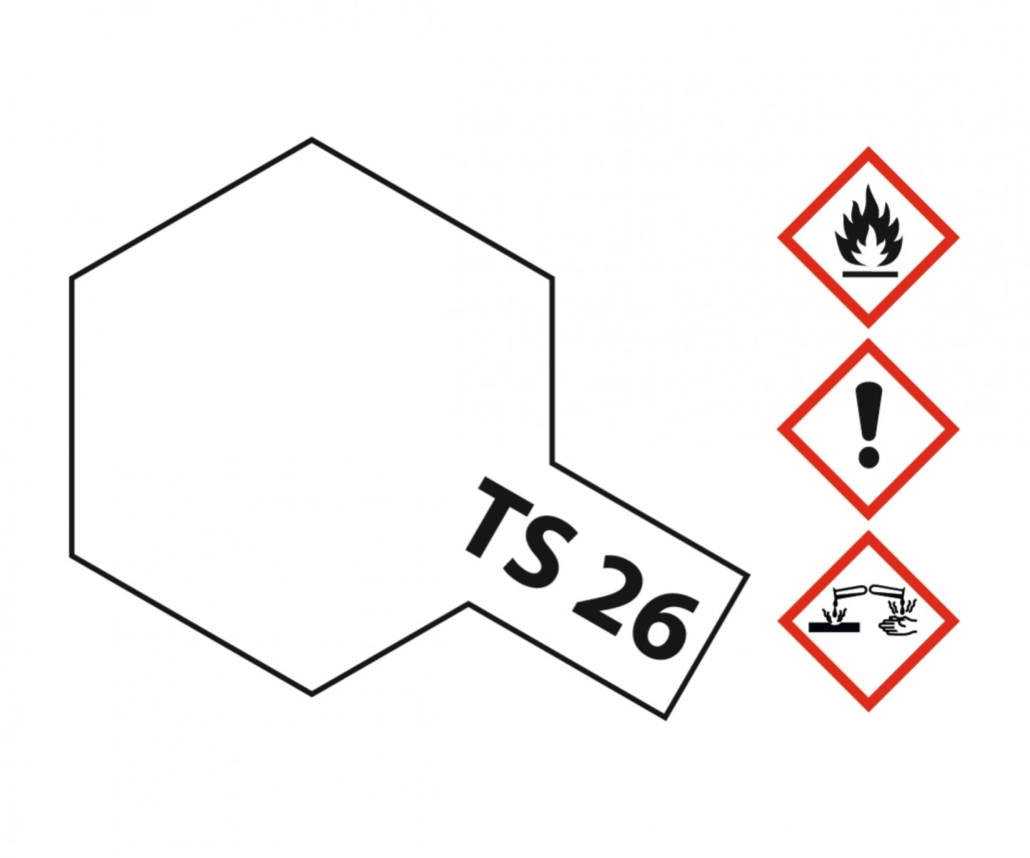 85026 TS-26 Weiss glänzend 100ml