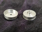 Töpfchenfelgen Alu Ø23mm/Ø22mm/6-10mm m, Schraube f. Ø3mm (2 Stk.)
