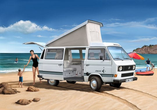 Volkswagen T3 Camper (07344) 1:25