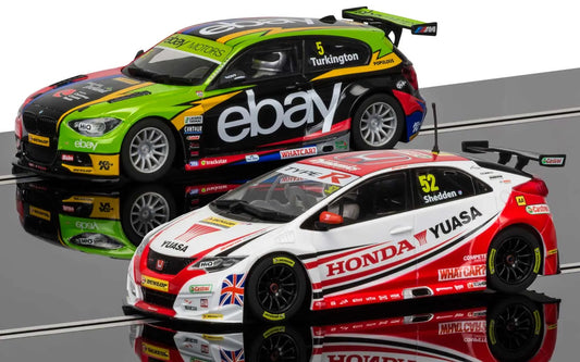 Scalextric C3694a BTCC Champions Twin Pack - BMW 125 Series 1 & Honda Civic