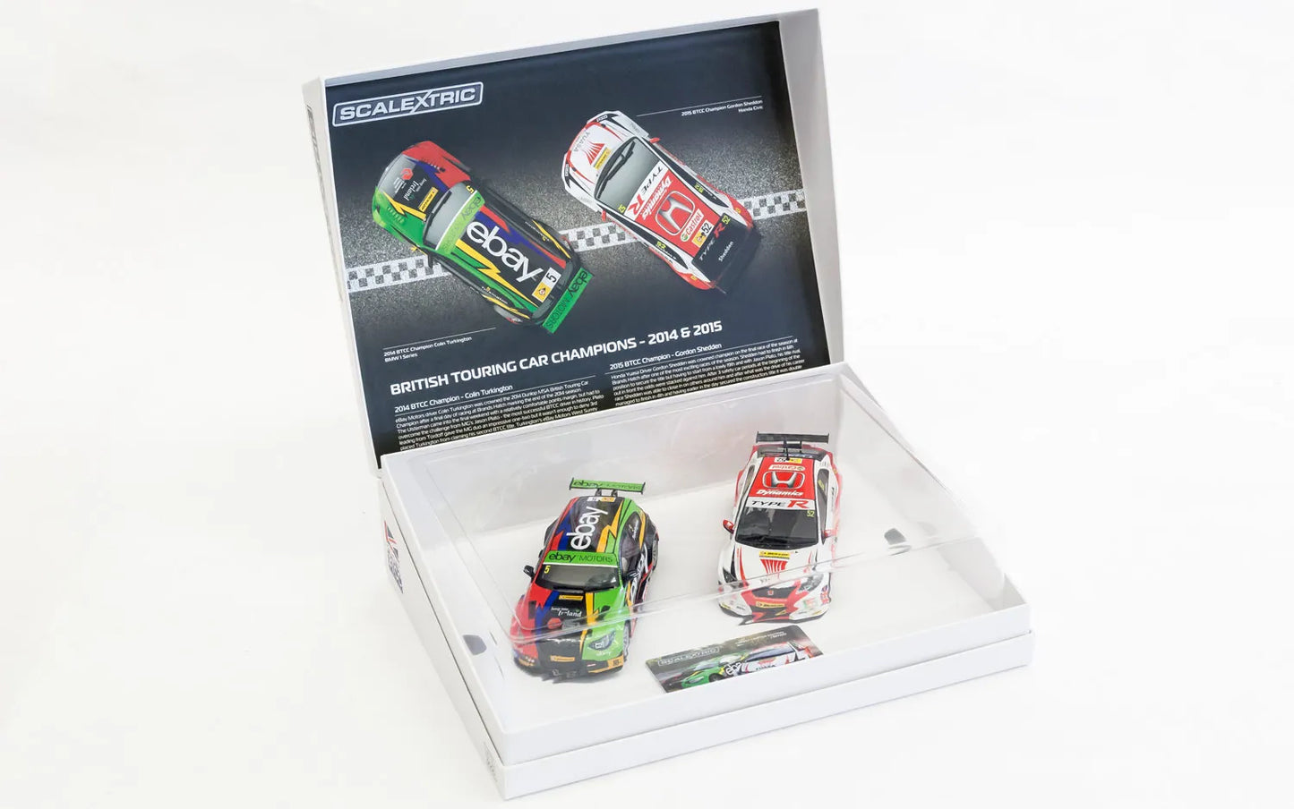 Scalextric C3694a BTCC Champions Twin Pack - BMW 125 Series 1 & Honda Civic