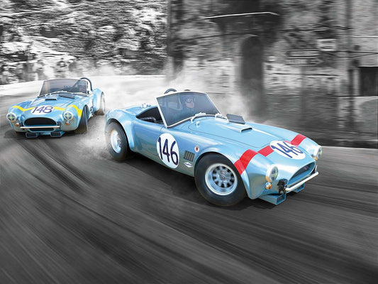 Scalextric C4305A Shelby Cobra 289 - 1964 Targa Florio Twin Pack