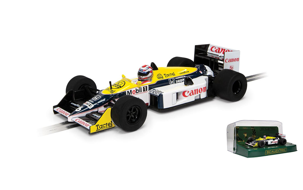 Scalextric C4309 Williams FW11 - Nelson Piquet 1987 World Champion