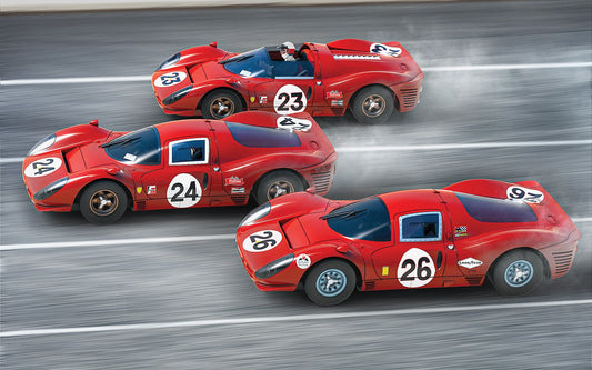 Scalextric C4391A 1967 Daytona 24 Triple Pack